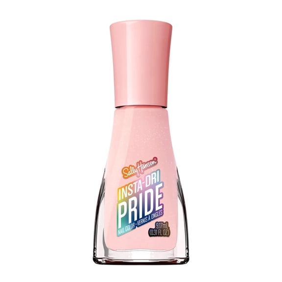 Sally Hansen Insta-Dri Nail Polish #765 All Love – Quick Dry, Long Lasting, Streak-Free Shimmer Pink Nail Varnish (0.31 fl oz)