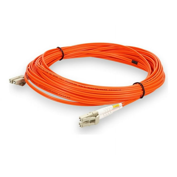 AddOn - Patch cable - LC/UPC multi-mode (M) to LC/UPC multi-mode (M) - 3 m - fiber optic - duplex - 50 / 125 micron - OM2 - halogen-free - orange