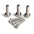 thumbnail image 2 of de material acero Inoxidable De 100pcs Toma La Cabeza Del Botón Tornillos Allen Pernos * 15 Mm, 2 of 9