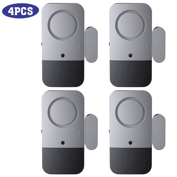 Sensor de alarma de ventana de puerta Sensor de puerta inalámbrico Compatible con alarma antirrobo