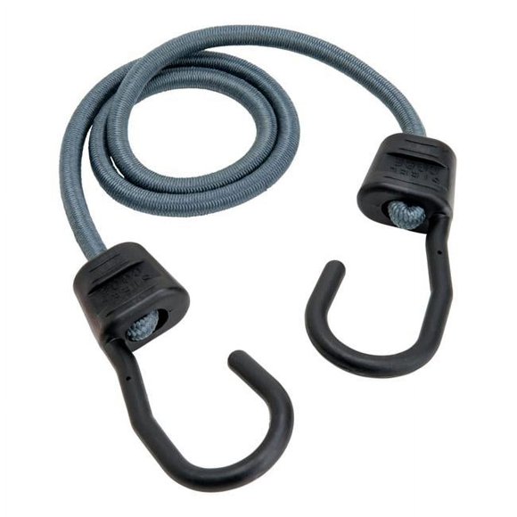 Keeper 8865891 Cordon Élastique Ultra Gris, 32 x 0.374 Po - Boîte de 10