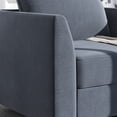 thumbnail image 4 of HONBAY Modern Sofa with Storage Seat for Living Room, Bluish Grey Polyester, 4 of 7