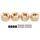 thumbnail image 1 of 4 unids/set 12mm cubo de rueda hexagonal adaptador extendido para SCX10 90046 GN7 CC01 1/10 RC Cars8mm, 1 of 10