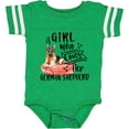 thumbnail image 3 of Inktastic A Girl Who Loves Her German Shepherd Boys or Girls Baby Bodysuit, 3 of 5
