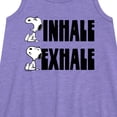 thumbnail image 2 of HYBRID APPAREL - Peanuts - Snoopy Inhale Exhale - Toddler & Youth Girls A-line Dress, 2 of 4
