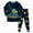 R123-Dark Green, variant on NOLDARES Pajamas Sets Viscose from Bamboo Toddler Boys Snug Fit Pjs Kids Short Sleeve Graphic Top & Pants Breathable Sleepwear 6-24 Months 2t 3t 4t 5t 6t 7t 8t 9t Children,Green,6-7 Y