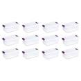 thumbnail image 1 of Sterilite 15 Qt ClearView Latch Box, Stackable Organizer Bins with Latching Lids, 12 Pack, 1 of 10
