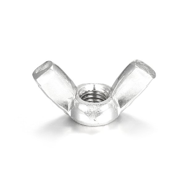 Tuerca de mariposa DIN315 Tuerca de acero inoxidable 304 Tuercas de tornillo de mano M5 Romacci Tapón de rosca