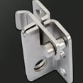 thumbnail image 5 of YUYUETIME 2 Sets Sliding Door Locks Security Mechanism for Home Decoration in Silver Color, 5 of 8