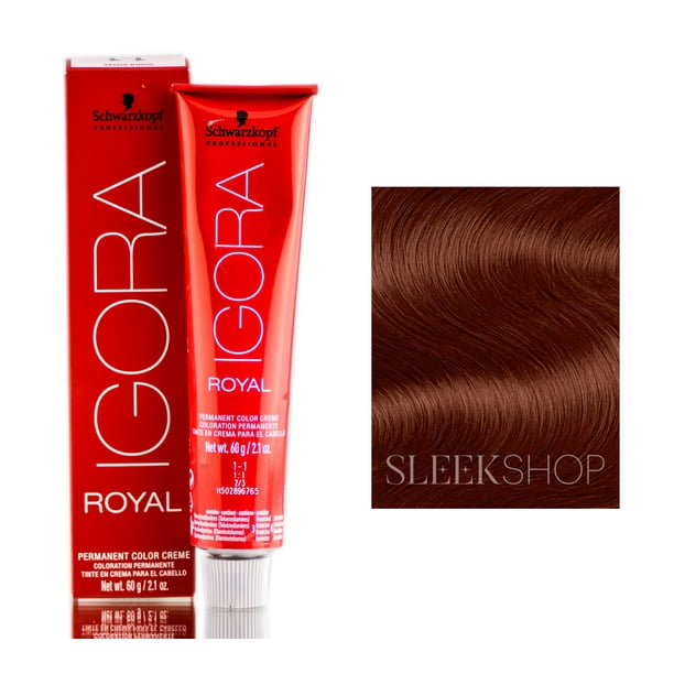 Schwarzkopf Professional Igora Royal Permanent Hair Color Creme Dye (2.1 (7-77 Medium Copper Extra) - Walmart.com