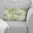 thumbnail image 4 of Designart "Zen Harmony Of Tropical Bamboo IV" Tropical Printed Throw Pillow, 4 of 5