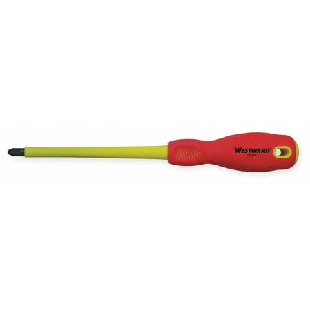 

Westward Steel Insulated Screwdriver with 6 in Shank and #3 Standard Tip - 1YXK7