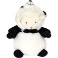 thumbnail image 1 of Juguetes de peluche de cordero, lindo juguete de peluche, muñecos de animales de oveja de peluche con ropa, cumpleaños para niños y niñas (panda) JFHHH pequeña, 1 of 4