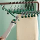 thumbnail image 3 of 10 Uds. Perchas de pinzas para falda, percha de vestido de acero inoxidable, Clip antideslizante para pantalones, percheros para ropa, percha para pantalones y abrigos, 3 of 4