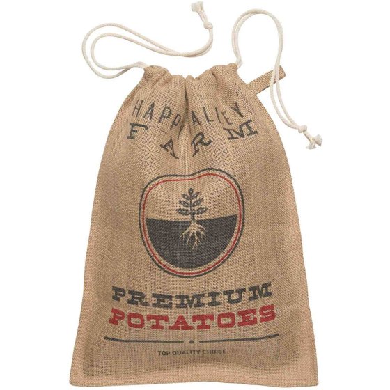 Now Designs Kitchen Burlap Potato Sack
