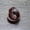 red, variant on Natural Wood Ring Wooden Finger Rings Women Men Jewelry Retro Ring Accessory 1PC-coffee-18mm