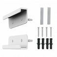 thumbnail image 3 of Universal Wall Mounted Tablet Stand Holder Wall Mount Bracket Stabilizer Kitchen Tablet Holder For All Tablet Phones White, 3 of 5