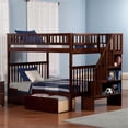 thumbnail image 2 of Leo & Lacey Full Over Full Staircase Storage Bunk Bed, 2 of 4