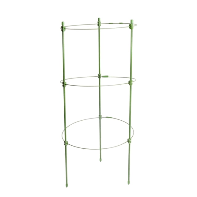 1PCS Adjustable Tomato Cages, Plant Support Garden Cages for Tomatoes, Cucumbers, Vegetables, Flowers, Roses & Climbing Vines Adjustable Rings for Sturdy Growth