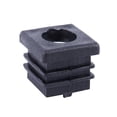 thumbnail image 4 of Tubo Cuadrado Tapas de Extremo de Tubo Tapones de Inserción Rosca M8 20X20mm 40Pcs Negro, 4 of 8
