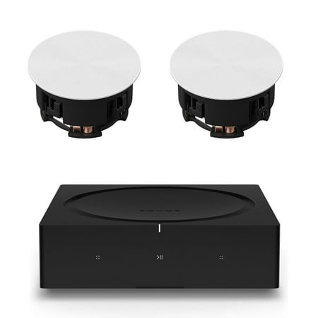 Sonos INCLGWW1 In-Ceiling Speaker Pair with Amp Wireless Hi-Fi (Best Hifi Speakers In The World)
