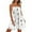 Pink, variant on Summer Sleeveless Mini Dress for Women Causal Gradient Printed Bandeau Smocked Flowy Sundress Strapless A-Line Short Beach Dresses X_Dark Gray S