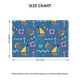 thumbnail image 2 of Placemats Set of 4 / 6, Sailboat With Sailing Placemats for Dining Table Indoor/Outdoors Heat Resistant Washable Placemats 18" x 12", 2 of 8