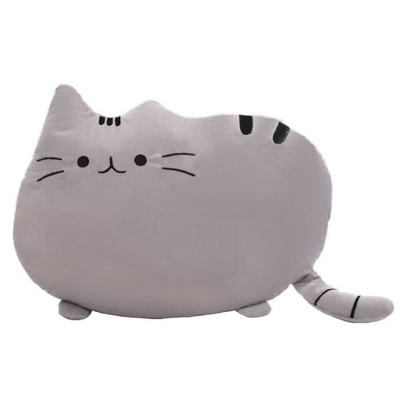 PUMYPOREITY Cute Animal Plush Pillow, Cute Cat Plush Hugging Pillow, Super Soft Plush Stuffed Animal Pillow for Cuddle Pillow Buddy or Decor
