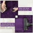 thumbnail image 7 of Socofuz 6x9ft Grape Purple Fluffy Rugs, Soft Indoor Modern Carpets for Living Room Bedroom Nursery Home Decor, 7 of 7
