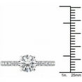 thumbnail image 4 of 3/4 Carat T.W. Diamond Classic 14kt White Gold Engagement Ring, 4 of 4