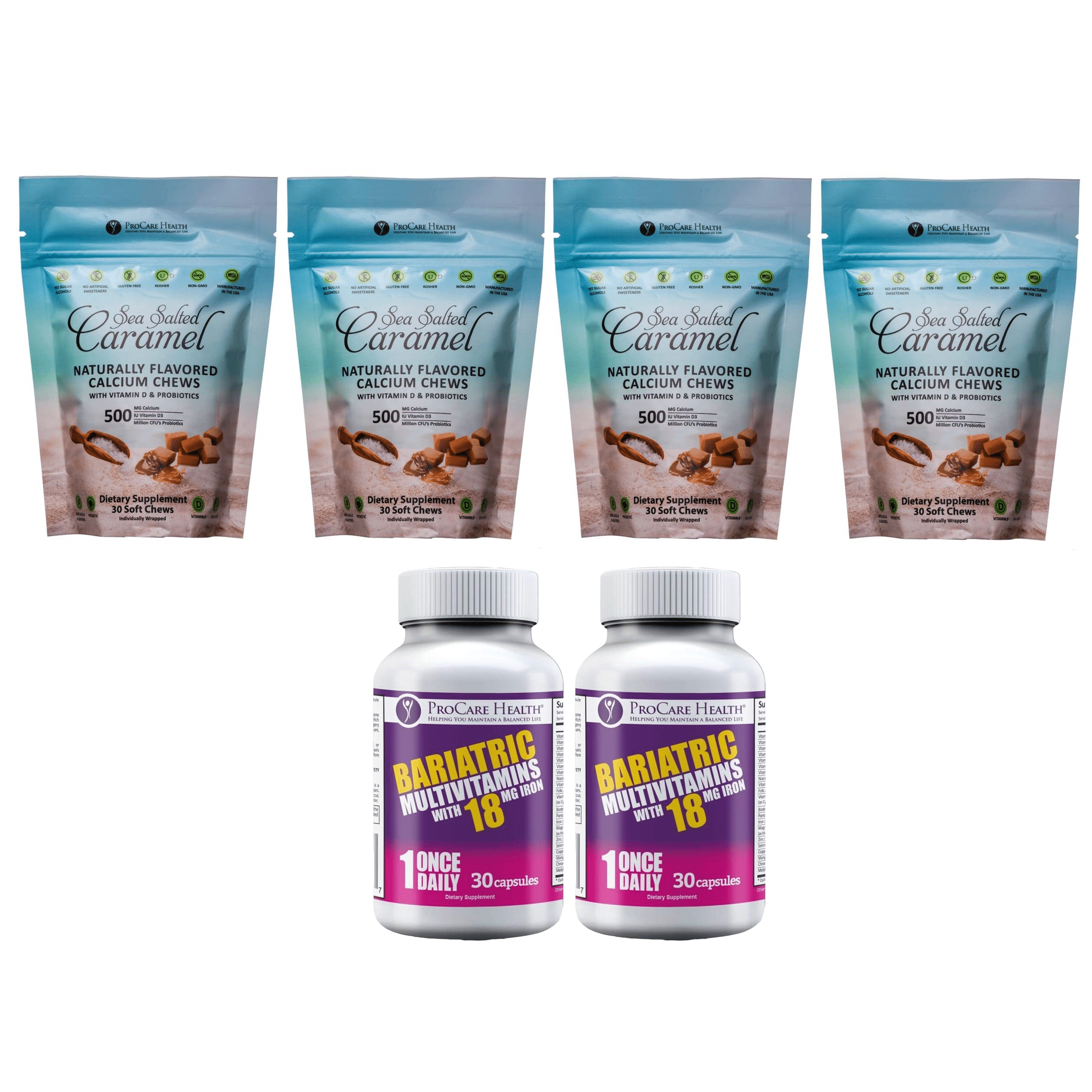 ProCare Health Gastric Sleeve Vitamin Pack Size 60Day Supply