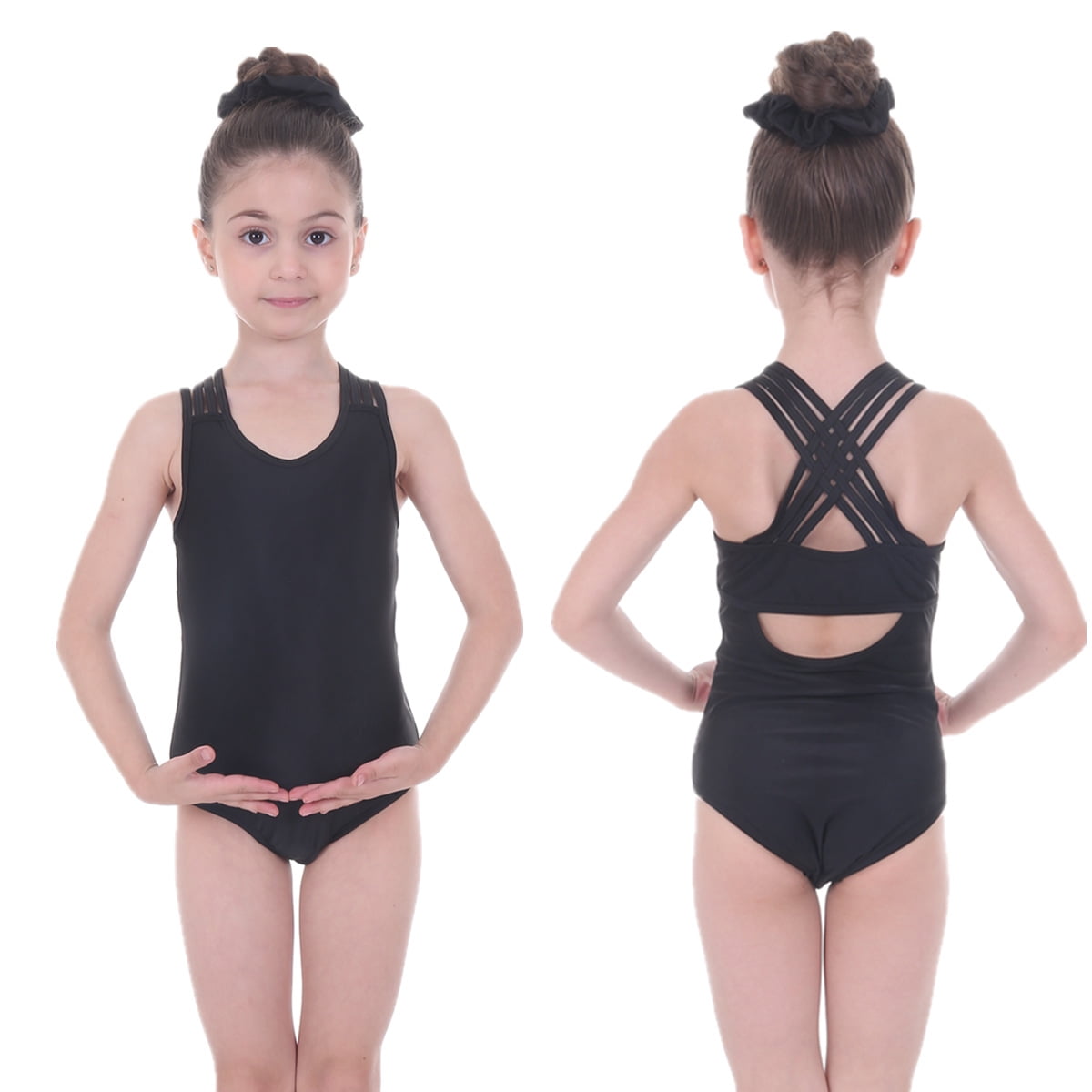Stretchy Tank Leotard with Criss Cross Straps for Bahrain Ubuy