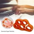 thumbnail image 4 of Ejercitador De Mano 5 Finger Finger Pinch Carpal Expander Silicona portátil para gimnasio Fitness Training Likrtyny  Para estrenar, 4 of 8