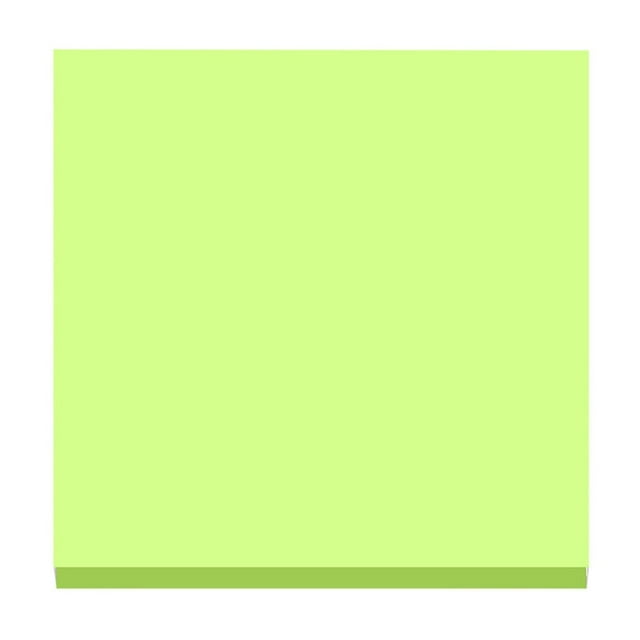 Clearance! Delayuji Sticky Note 3*3 Feet Tearable and Super Sticky Notes, Bright Colors 100 Sheets One Size Green