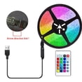 thumbnail image 5 of Luces LED RGB12 por metro, luz larga con Bluetooth inteligente con barra de luz suave autoadhesiva, iluminación de ambiente de fondo, 5 of 5