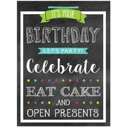 Amscan - Chalkboard Birthday Gift Bag XL