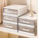 thumbnail image 4 of Bed Sheet Organizer Storage Box Foldable Linen Organizer For Duvet Covers Pillowcases Blankets Breathable Fabric Storage Bins For Bedroom Wardrobe, 4 of 6