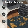 thumbnail image 2 of XMXT Non-Slip Gaming Mouse Pad, Egyptian Cultural Graffiti Mousepad Computer Keyboard Mats Desk Pads Office Decor Accessories, 15.8"x29.5", 2 of 8