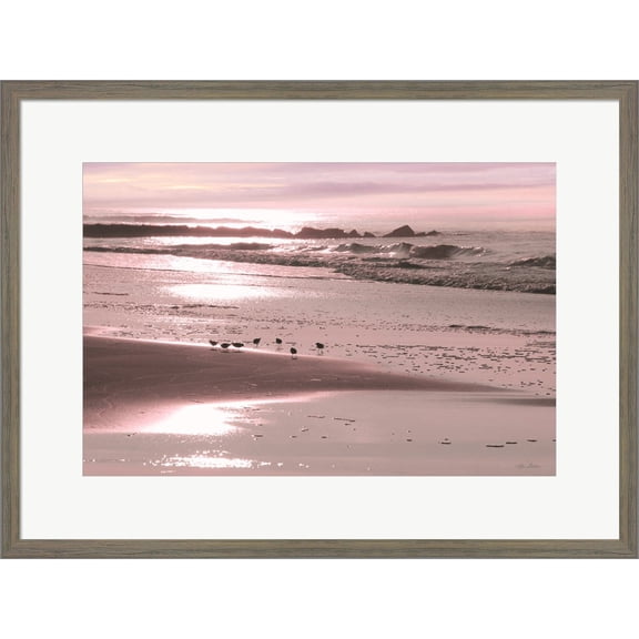 Great Art Now Breakfast on the Beach by Lori Deiter, Framed Wall Art, 24W x 18H