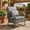 grey 1 pcs B, variant on Gaderth 1 Chair-Piece Rattan Patio Rocking Chair,Cushions & Pillows, Wicker Garden Conversation Sofa – All-Weather, Outdoor Use