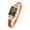 Green, variant on Women Watch Oblong Dial Quartz Movement Exquisite Pointer Display High Accuracy No Delay Wrist Decoration Lightweight Lady Wristwatch