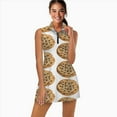 thumbnail image 2 of Chocolate Chip Cookie Sports Dresses Women Tennis Dress with Separate Shorts One-Piece Slim Fit Golf Dress, 2 of 4