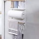 thumbnail image 3 of Refrigerator door holder, Magnetic paper towel organizer, Stainless steel, Spice jars, Cabinet, Multipurpose refrigerator, Easy installation, Black, 3 of 4