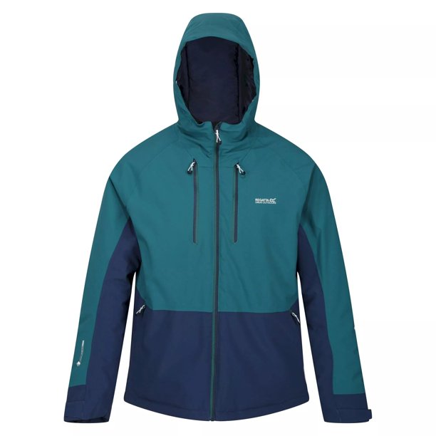Regatta - Chaqueta Acolchada Highton III de Elástico para Hombre (Verde Pacífico, Azul Almirante) Regatta UTRG8127_pacificgreenadmiralblue