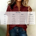 thumbnail image 3 of QUNYINEY Womens Short Sleeve Button Down Shirts Casual Collared Work Tunic Tops Summer Loose Fit Solid Shirts, 3 of 6