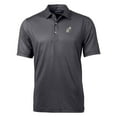 thumbnail image 2 of Men's Cutter & Buck Black New Orleans Saints Throwback Logo Pike Banner Stretch Polo, 2 of 3