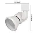 thumbnail image 5 of Benjara BM220633 10W Integrated LED Metal Track Fixture with Cone Head, White, 5 of 5