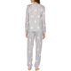 thumbnail image 5 of Conjunto de pijamas de mujer Pijamas de manga larga Pijamas con estampado de estrellas$ Pijamas suaves con bolsillos Traje con estampado de estrellas Xemadio HMHZ1841-4, 5 of 5