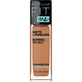thumbnail image 1 of Maybelline New York Fit Me Matte + Poreless Foundation Makeup, Ultra-Lightweight Formula Controls Shine, for Normal to Oily Skin, 335 classic tan ,30 ml, 1 of 6