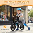 thumbnail image 4 of Toddler Balance Bike 2 Year Old, 11 Inch Push Bicycle with Adjustable Height, No Pedal Kids Toy Bike with Flat-Foam Tires, Gift Bike for 2-3 Boys Girls, Black, 4 of 9